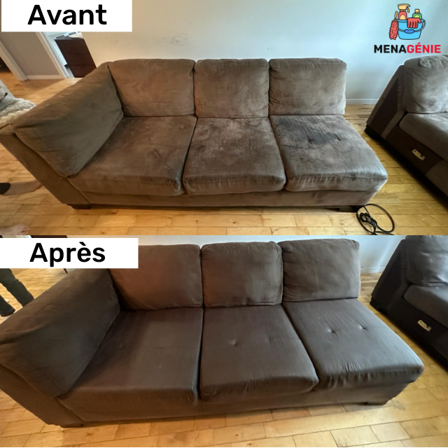 Nettoyage Tache Avant Après