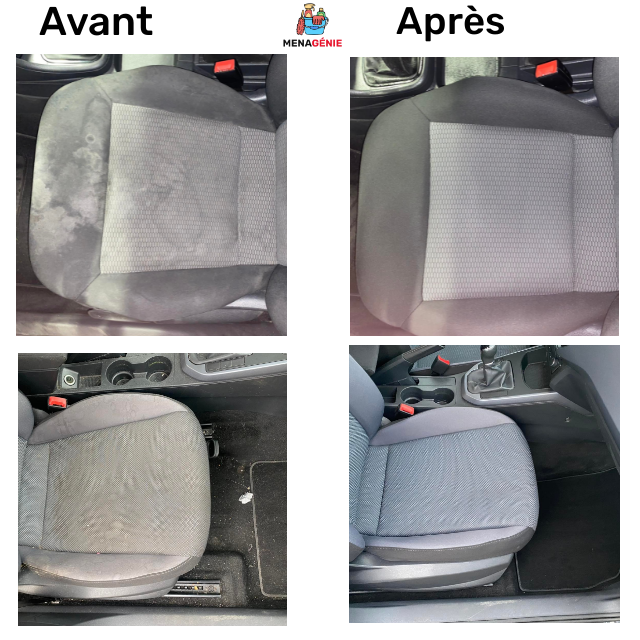Nettoyage Fauteuil Avant Après